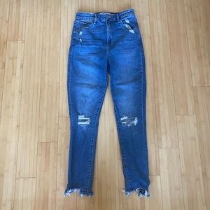 Abercrombie & Fitch- the super skinny ankle high rise